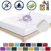 99,99% водонепроницаемые наматрасники, регулируемая нескользящая простыня с защитной лентой на кровати, один размер 140/160/180x200
