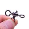 Srolling Bearing Barrel T-shape Fishing Swivels Cross Line 3 Way Bearing Swivel Fishhook Connector