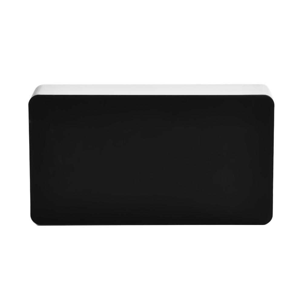 Портативный пластиковый будильник со светодиодным дисплеем и временем/календарем/температурой