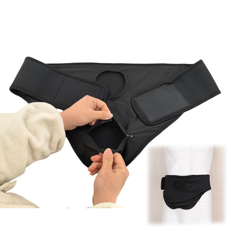 Мешок для желчеотведения Пояс для ухода за стомой и грыжей Абдоминальный бандаж Поддержка стомы Фиксирующие повязки Поддерживающий бандаж для мужчин и женщин