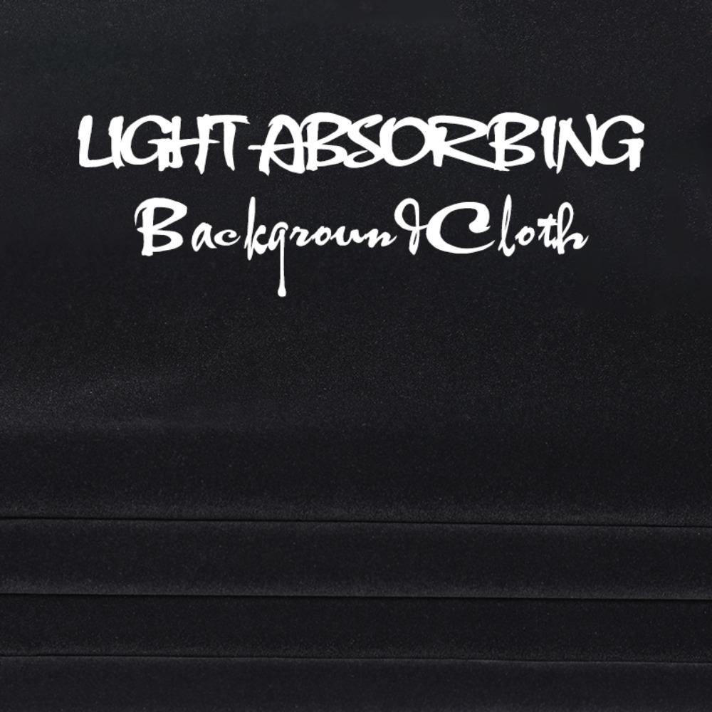 Поглощающий свет реквизит для фотосъемки Черный экранный фон Ткань Портретные фоны Занавески для фона
