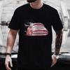 Men's Street T-shirt Car Motorsport Drifting Print Tops Tees Summer T Shirt Stylish Oversized Tee Shirt for Men Tshirt Clothing