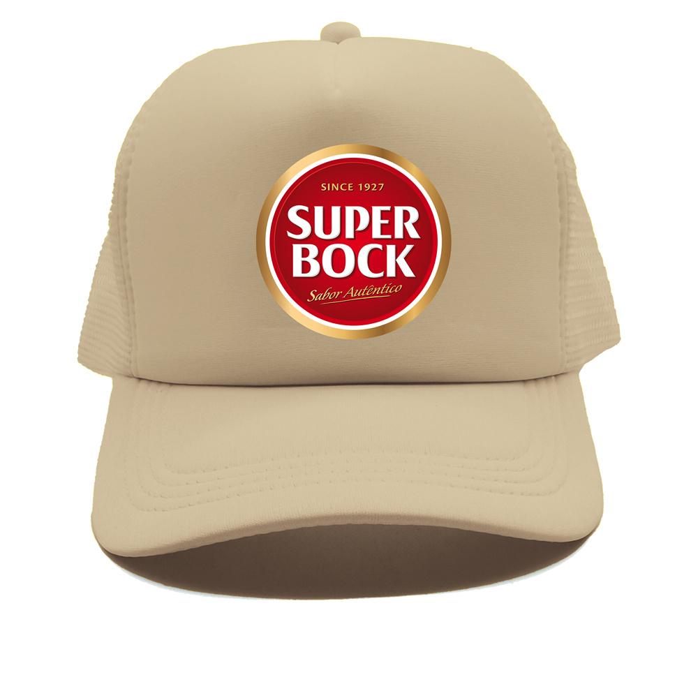 Кепка-тракер Super Bock Унисекс Смешная кепка Бейсболка Крутая летняя Унисекс Кепки с сеткой