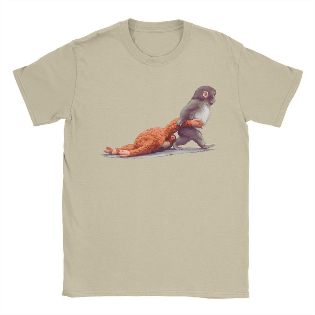 Monkey Punch Baby Graphic Little Punch T Shirt Beach Pure Cotton TShirts For Unisexs Harajuku ShortSleeve Funny Top Tees
