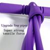 Фитнес-резинка 4 и 6 трубок Латекс Педальный тренажер Sit-Up Pull Rope Expander Эластичные ленты Оборудование для йоги Пилатес Тренировка