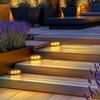 NEW Solar Step Lamp Outdoor Home Garden Staircase Patio Lights Steps Walkway Light Lamps Outdoor LED Decorative