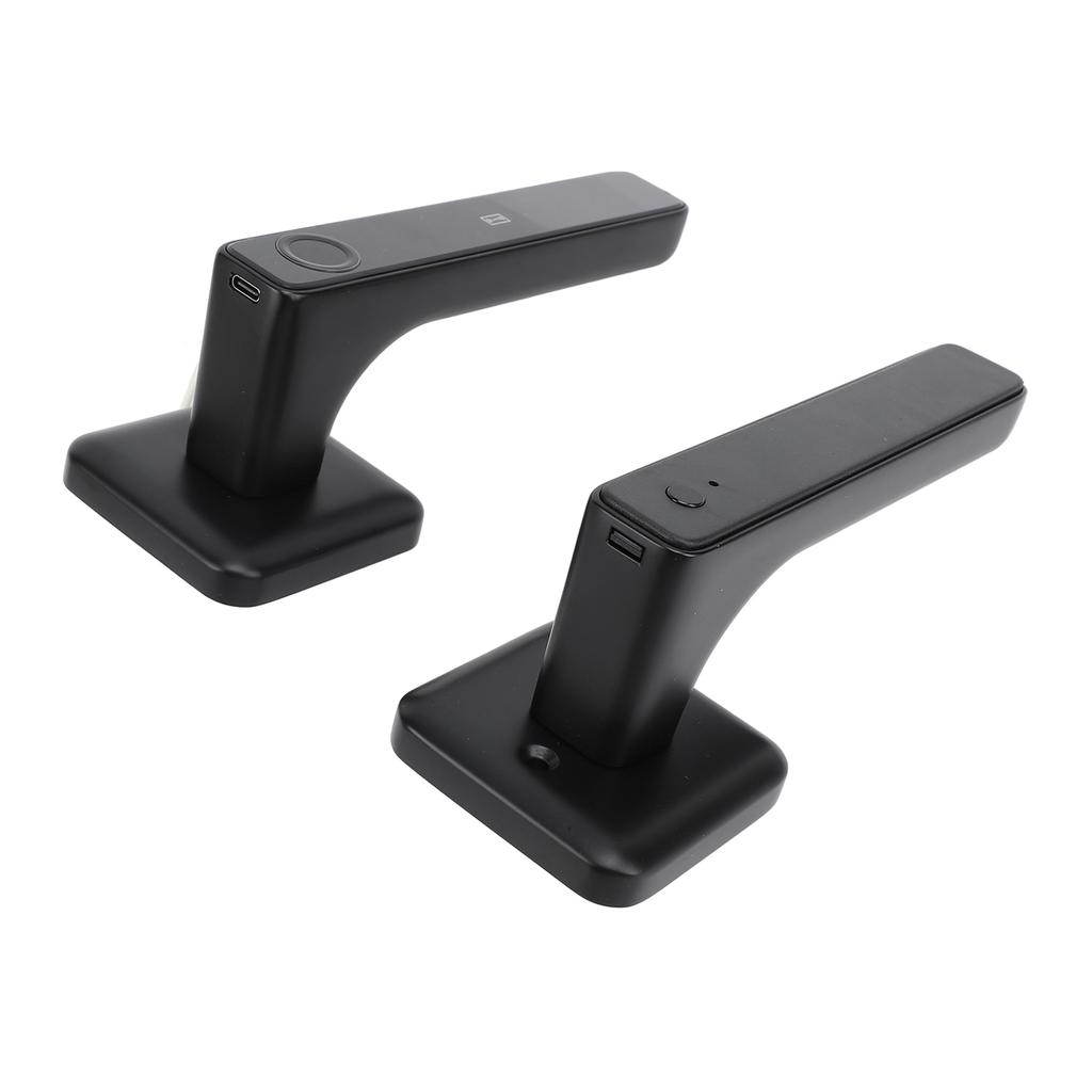 Fingerprint Door Smart Lock Passcode Keyless Door Entry Lock with Handle Keys IC Cards for Bedroom