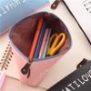 PU Pen Bag Large Capacity Pen Storage Bag Cute Pencil Box  Student