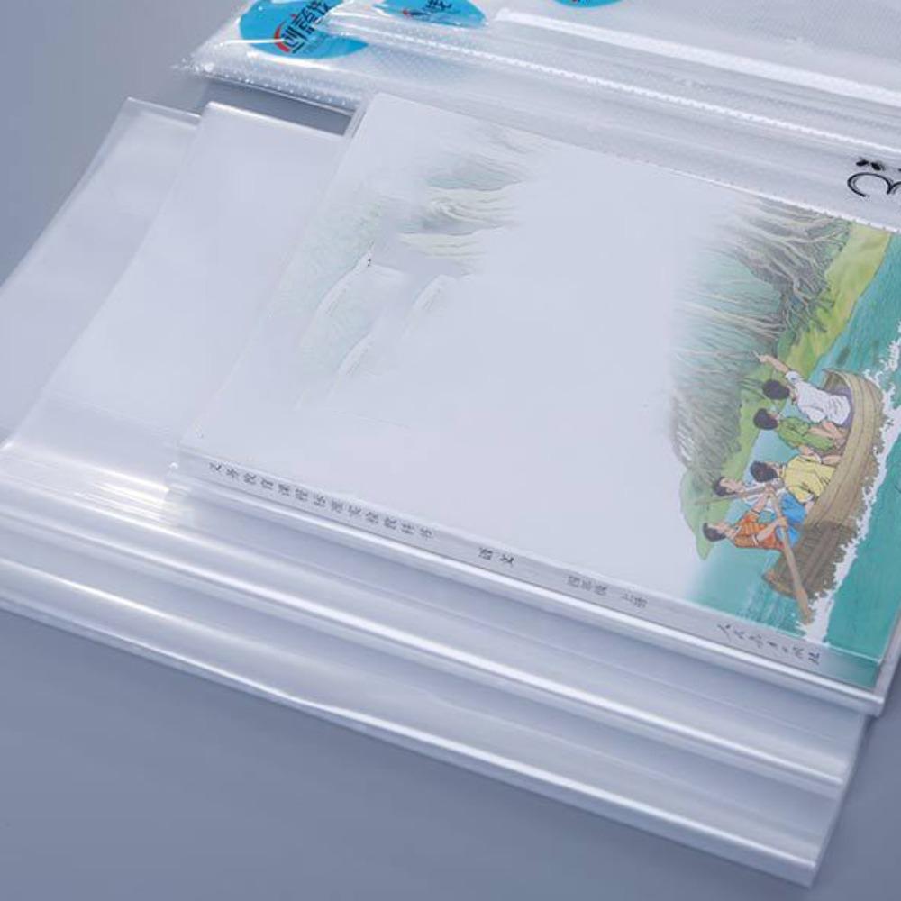 10 листов самоклеящейся защитной обложки для книг, прозрачная защитная пленка для блокнота, канцелярские принадлежности