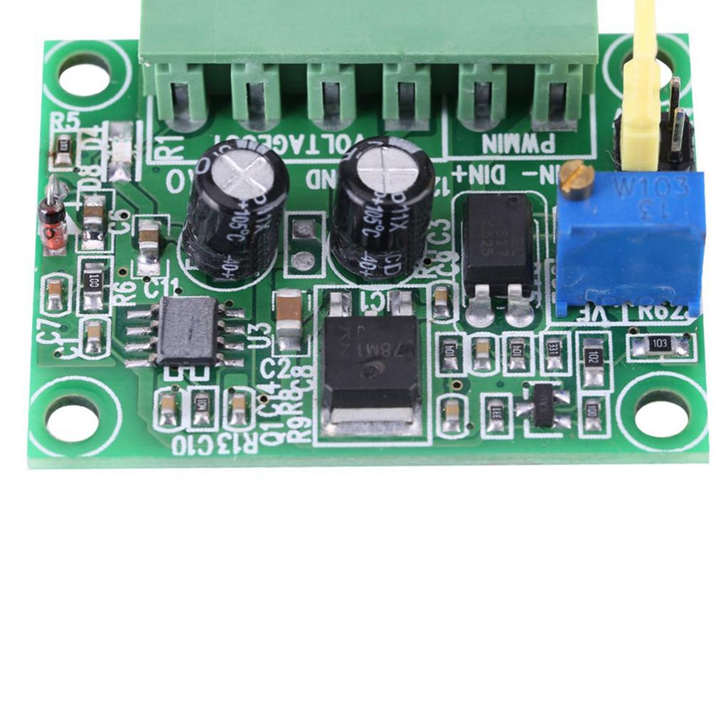 1 3KHZ 0 10V PWM Signal To Voltage Converter Module Digital Analog Board