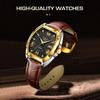LIGE Модные мужские часы, лучший бренд класса люкс, светящиеся водонепроницаемые мужские кварцевые часы