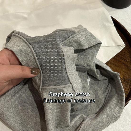 Women's Boyshort Panties Full Coverage Cotton Boxer Briefs Seamless Stretch Underwear Panties for Daily Wear