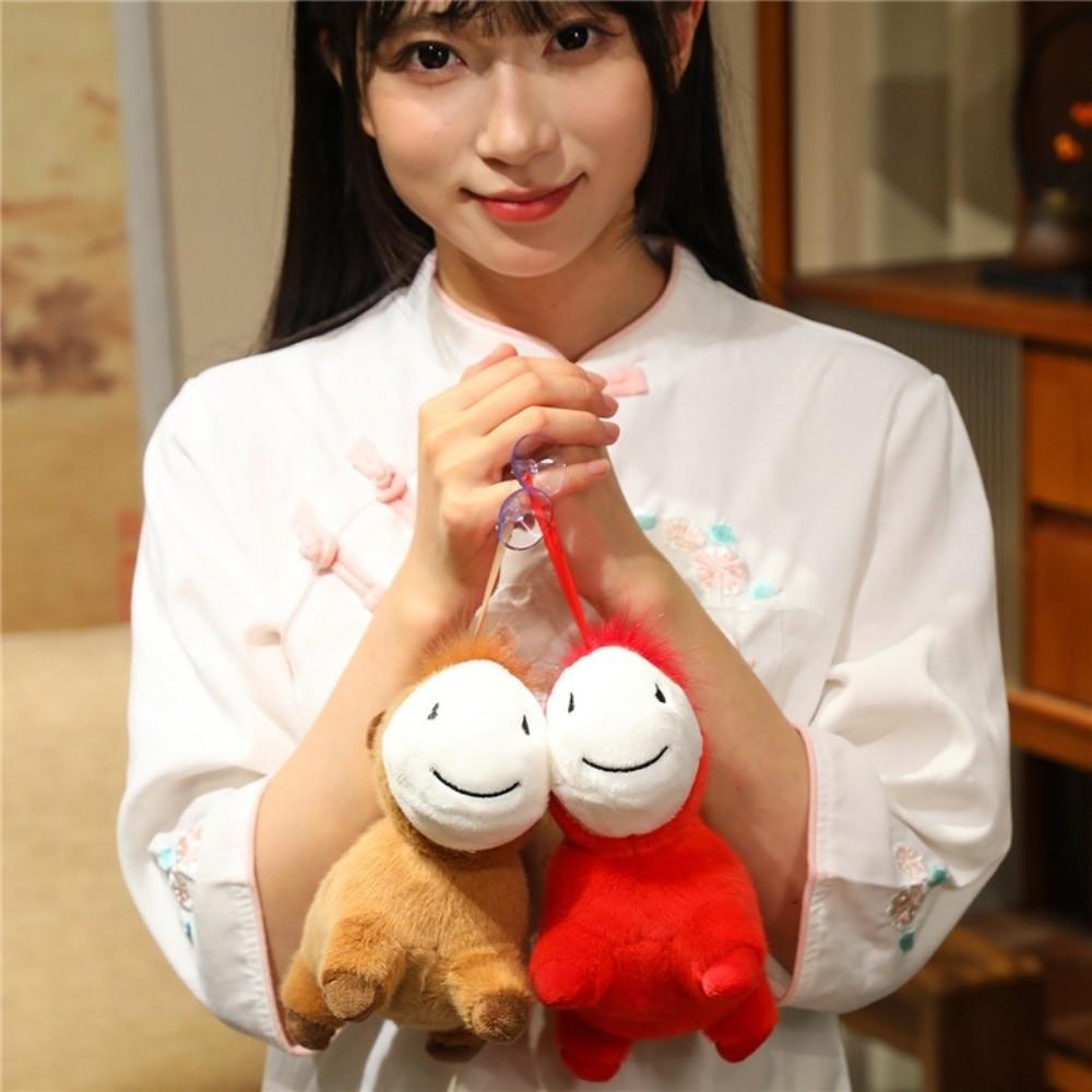 Good Luck 2026 Horse Plush Doll Mascot Dolls Zodiac Pony Figurine Festive Decor