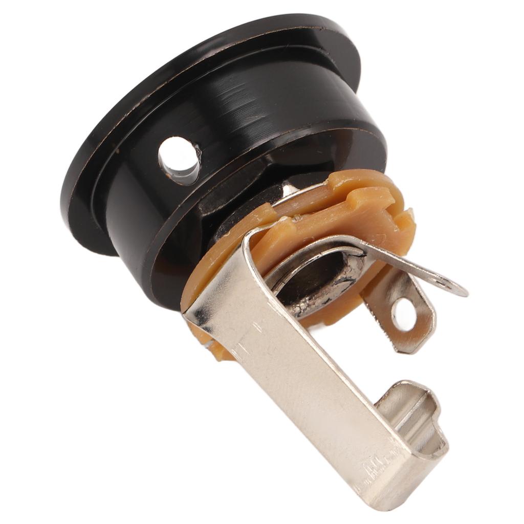 Гитарный стерео выходной разъем утолщенный круглый чашеобразный металлический выходной разъем для электрогитары TL