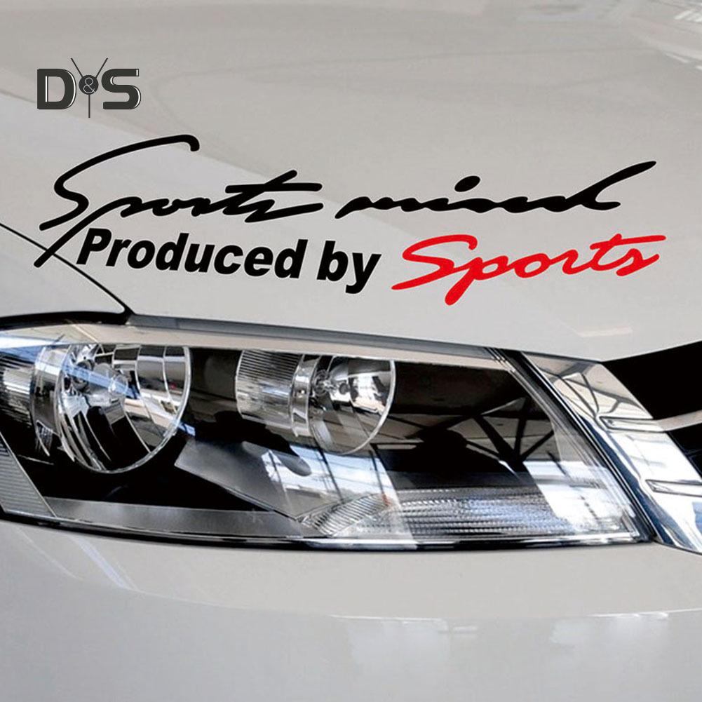 Автомобильные аксессуары, автомобильный Стайлинг, спортивный разум, наклейка, значок, наклейка, авто, наклейка на капот, фары