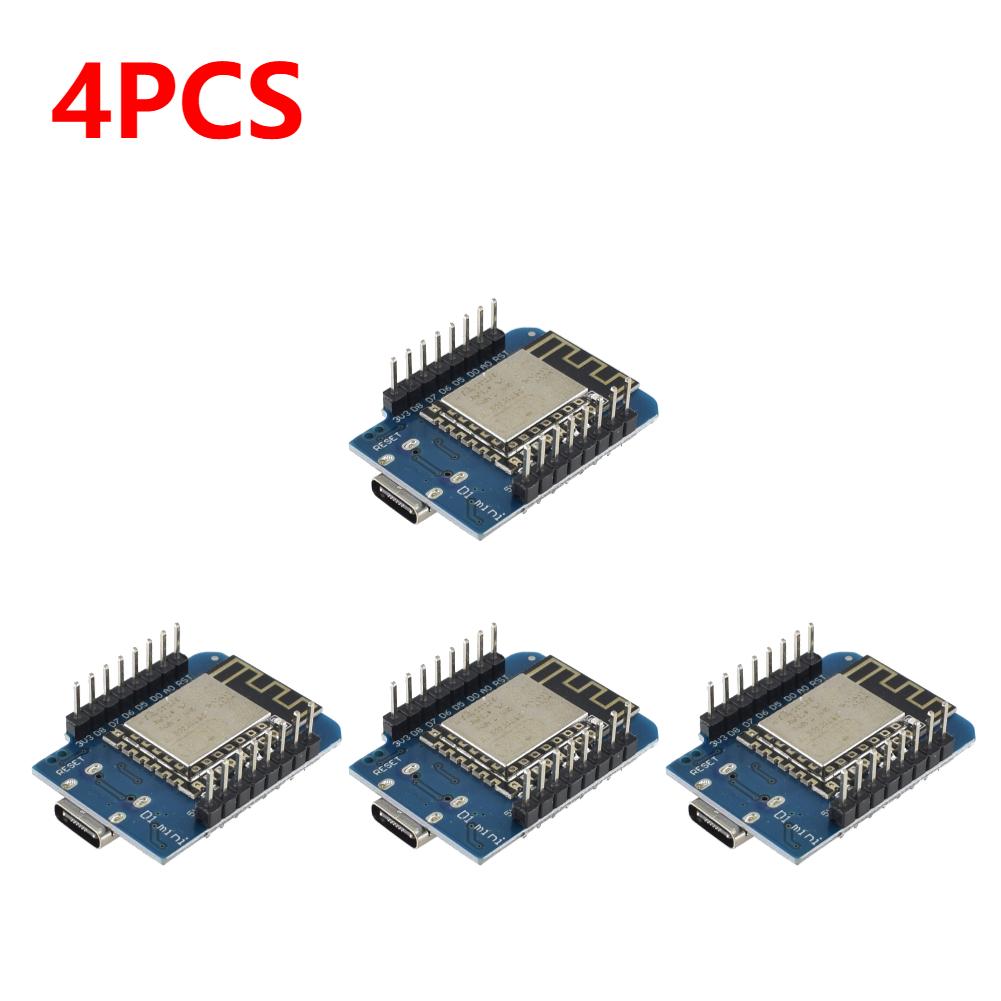 1-5PCS ESP8266 ESP-12F D1 Mini WIFI Development Board CH340 Type-C D1 Mini Nodemcu Lua WiFi IOT Board Compatible with Arduino