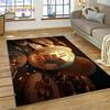 Bitcoin 3D Virtual Currency NFT Area Rug Carpet for Bedroom Living Room Home Sofa Decoration,Children Game Large Decor Floor Mat