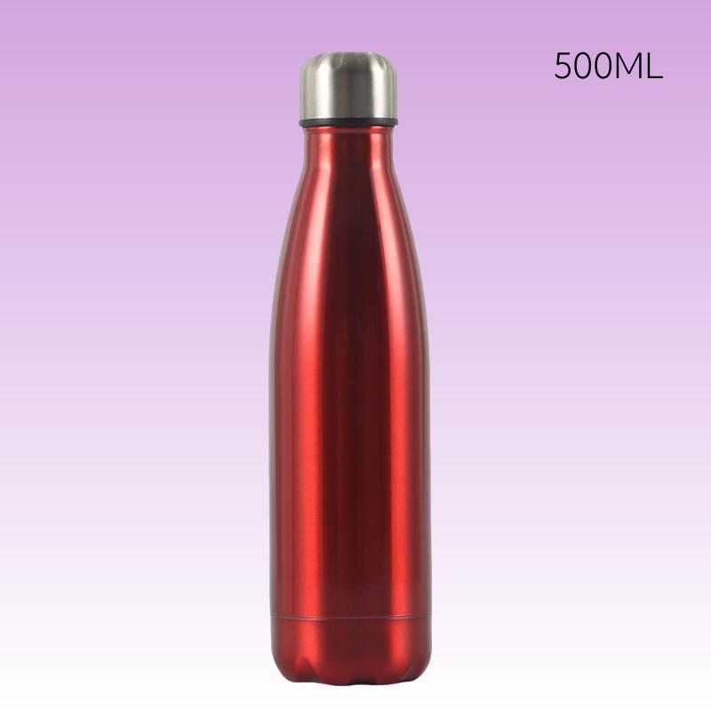 Двустенная stainless steel Бутылка для воды Термос Бутылка Сохраняет тепло и холод Изолированная Портативность Термос Спортивный с индивидуальным логотипом