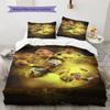 Borussia Dortmund (BVB) 3-Piece Bedding Set (Duvet Cover & 2 Pillowcases) – Football-Themed Bedding for Fans (Duvet and Pillow Inserts Not Included)