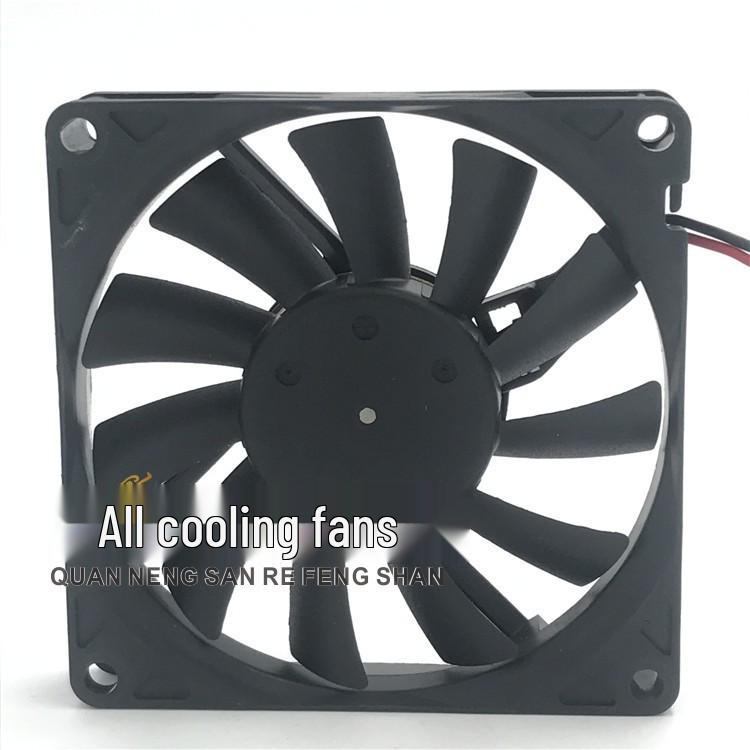 Nidec H34612-55 12V 0.18A 80mm Ultra-thin Silent CPU Cooler Fan