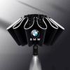 LED Automatic Folding Umbrella Windproof Umbrella Sticker For BMW M Power X1 E84 X3 F25 X5 E53 X6 E71 IX3 I3 320i 330d M4 1 3 5
