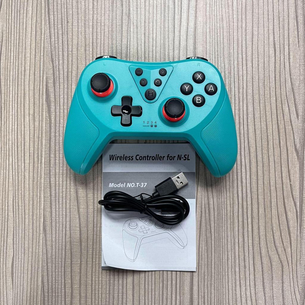 Беспроводной Bluetooth-контроллер для Nintendo Switch и OLED, Вибрация, Пробуждение, Шестиосевой