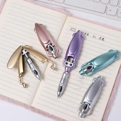 ABS Студенты Роботизированная ручка Внешний вид кальмара Складная ручка для письма Канцелярские принадлежности для рисования