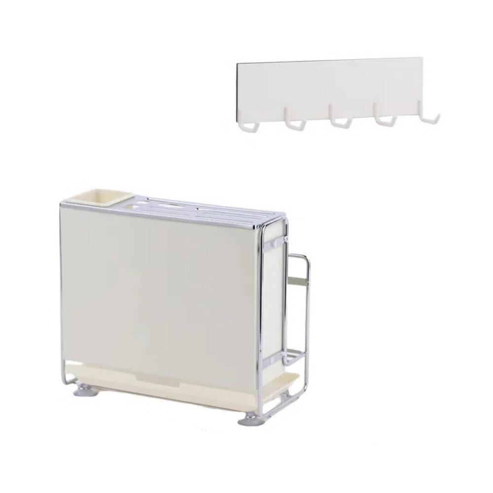 Rust-proof Chopstick Bucket Large Capacity Cooking Utensil Holder Kitchen Cutter Rack Kitchen
