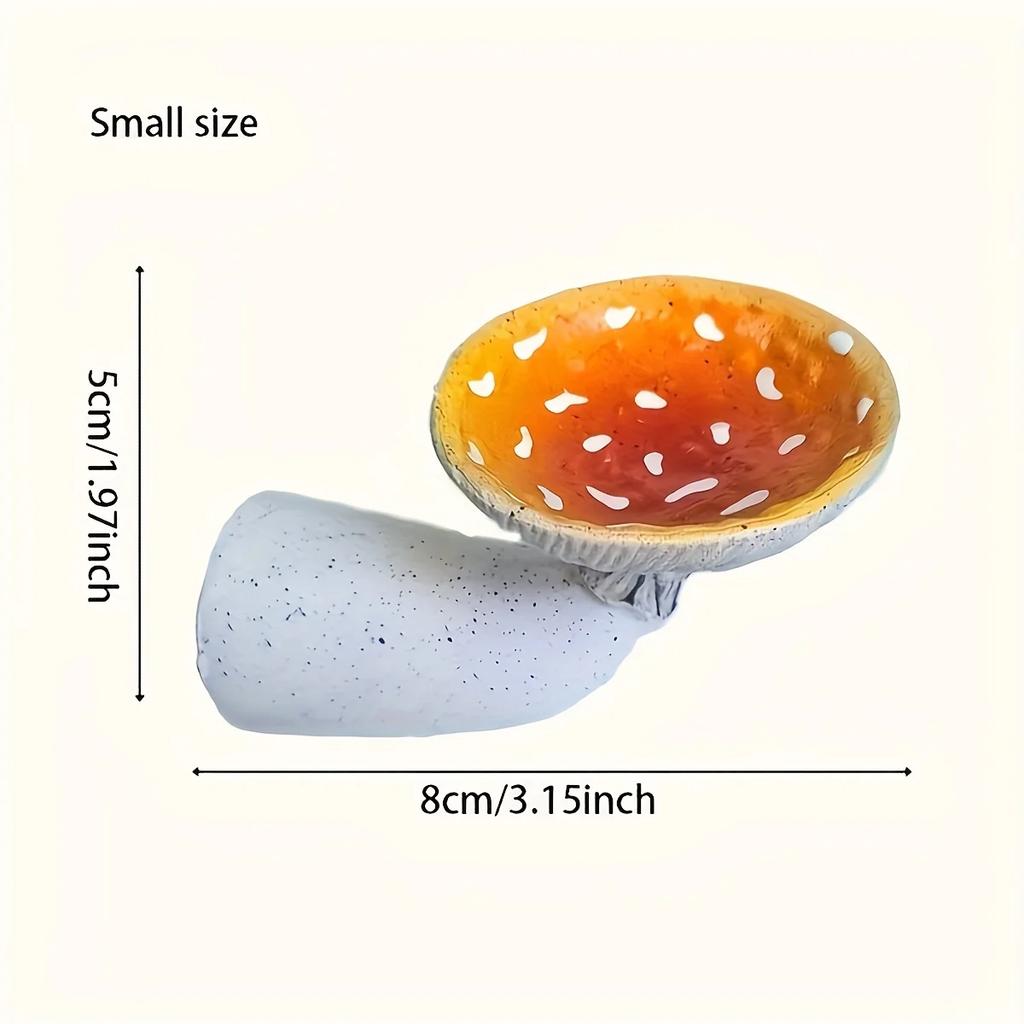 1pc Mushroom Storage Rack, Sundries Storage Decoration, Wall Hanging Mushroom Head Decoration, Wall Decor Home Decor, Room Decor