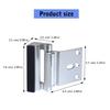 Enhances Safety Door Lock Set Heavy Duty Door Lock Child Safe Door Reinforcement Lock Upgrades for Inward Swing Door