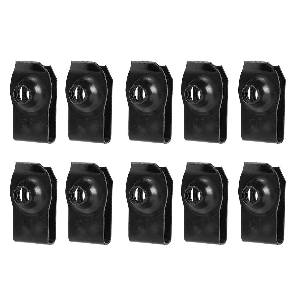 Винты для кузова автомобиля и зажимы с U-образной гайкой M6 Крышка двигателя Саморез Крепеж Поддон для защиты от брызг Фиксатор подкладки Заклепочные болты