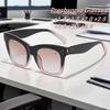 Super Large Frame Progressive Color Women'S Presbyopia Glasses Fashion Hd Elegant Luxury Outdoor Sunscreen Reading Glasses