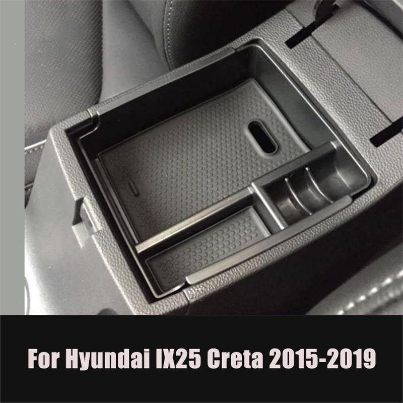 1 шт. Автомобильный ящик для хранения подлокотника для Hyundai CELESTA Kona Encino Tucson IX25 Creta VERNA LAFESTA Elantra iX35/TUCSON Mistra