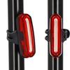 Feu arrière de vélo SPRINGOS® - Batterie rechargeable USB - 6 modes d'éclairage