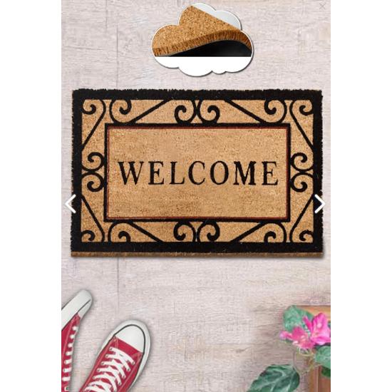 Coco Natural Кокосовый коврик из щетины Кокосовая пряжа Кокосовая пряжа