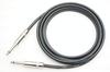 CANARE GS-6 PROFESSIONAL Guitar Cable with Silent Plug, SS (REANNEUTRIK) (4m, Black)