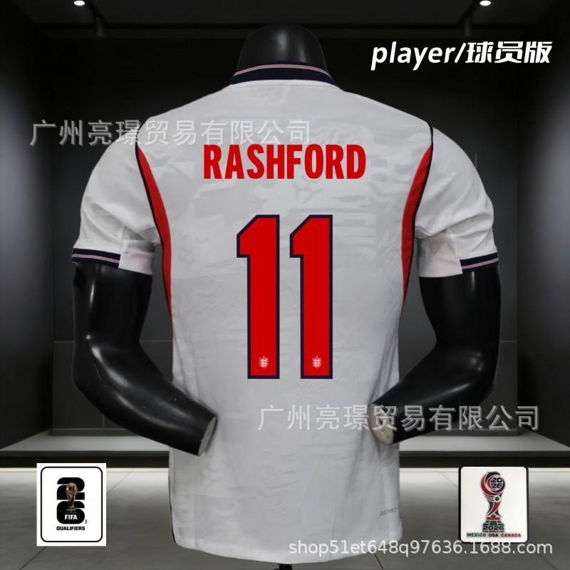 2026 World Cup England Football Jerseys Bellingham Saka Player Version Short Sleeve Sports