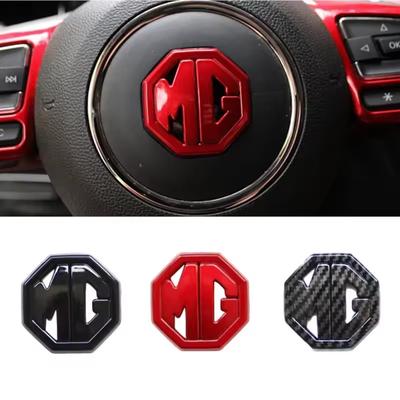 ABS Наклейки-Эмблемы для Morris Garages MG 7 6 5 ZS MG4 EV ONE Cyberster MG3 Декоративные Наклейки на Руль Автомобиля Аксессуар