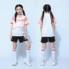 Kids Badminton Table Tennis Uniform Set Boys Girls Sports Training Competition Jersey Custom Print