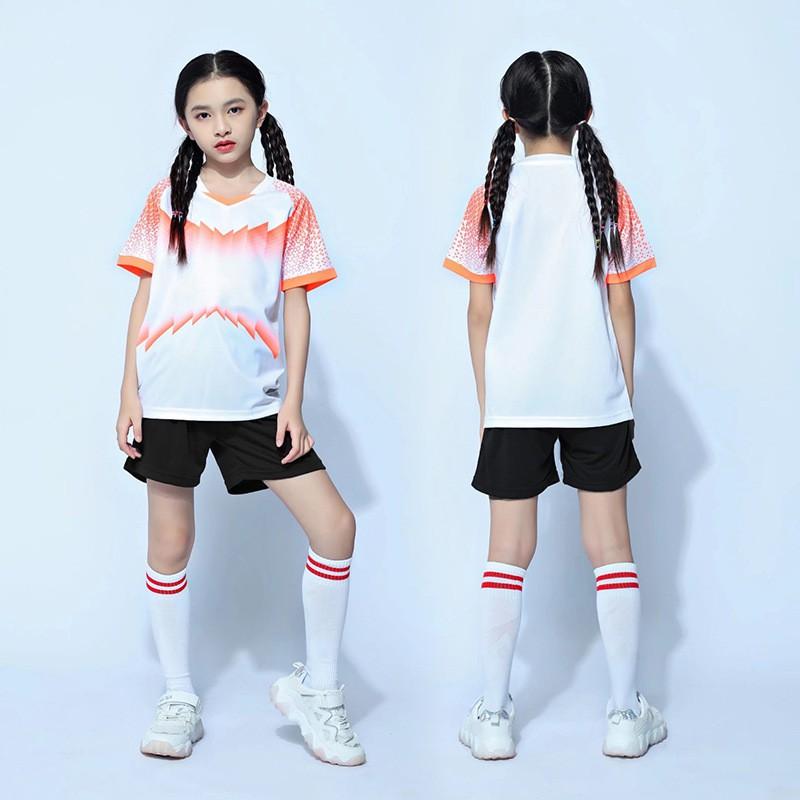 Kids Badminton Table Tennis Uniform Set Boys Girls Sports Training Competition Jersey Custom Print