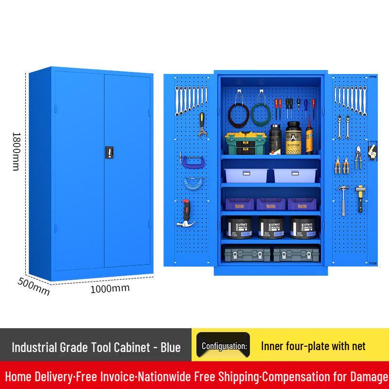 Heavy Duty Tool Cabinet with Thickened Drawers for Workshop and Auto Repair Storage.