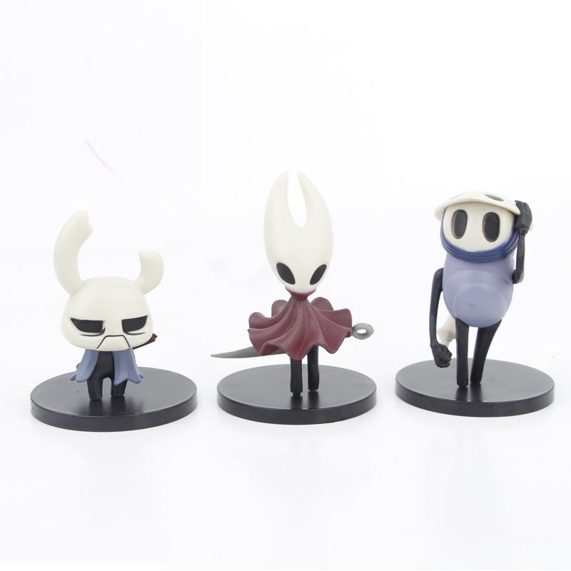 6 шт. Фигурка Аниме Hollow Knight Silk Song Рыцарь Шершень Зот Червяк Фигурка Кукла Коллекция Фигурка Модель Игрушки Подарок
