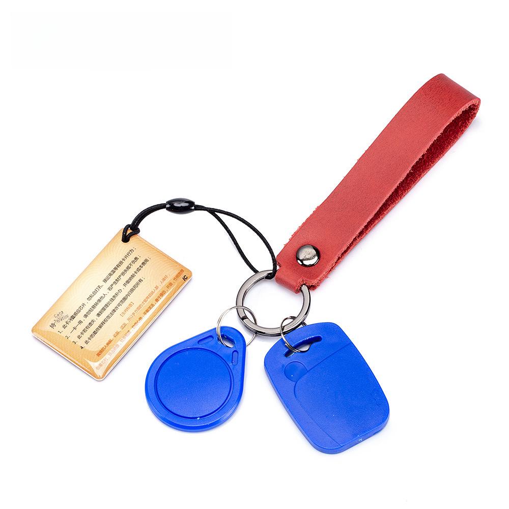 Винтажный кожаный USB-брелок с пряжкой - унисекс ретро-ювелирный подарок