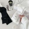 1 пара Женские тонкие ажурные длинные свободные носки Jk Лолита Милые девушки Японские однотонные дышащие хлопковые весенне-летние чулки