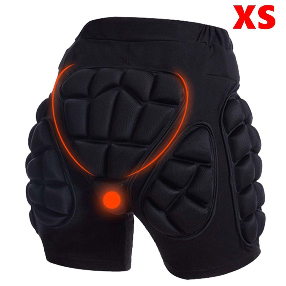 3D Защитные Шорты с Подкладкой Дышащие Зимние Защитные Шорты с EVA-Вставкой для Защиты Бедер и Копчика