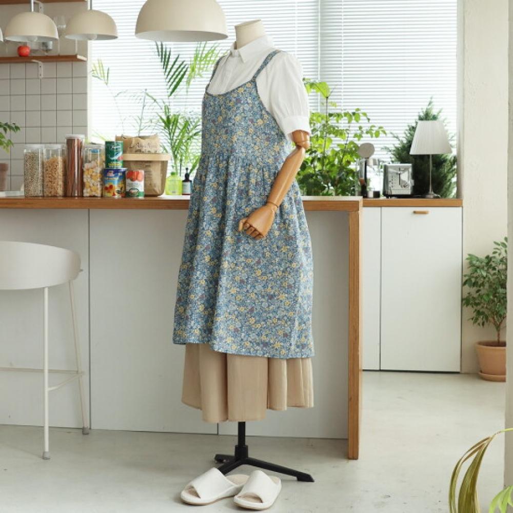 Shop DomeStic Women S Sunny Cotton Flower nurSery School Apron Ena Wap 0958 White