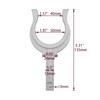 Aluminum Construction Oarlock Side Mount Boat Paddleforks Holder Aluminum OarLock  Water Raft