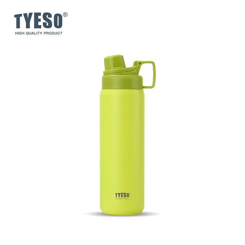 Tyeso New Stainless Steel Portable Sports Bottle Large Capacity Thermos Cup Outdoor Portable Frosted Water Cup