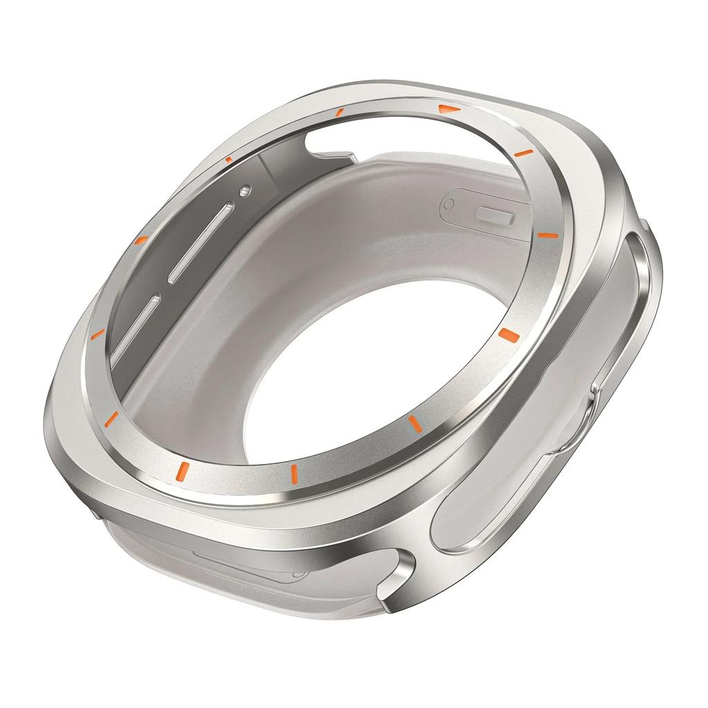 Роскошный алюминиевый чехол для Samsung Galaxy Watch Ultra 47 мм Металлическая крышка Защитная пленка для экрана для samsung galaxy 7 ultra 47 Аксессуары