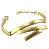[P6462] - Золотой дизайнерский браслет Antica - 18x2 см